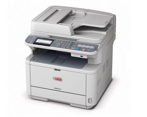 OKI MB491 MFP Mono Multifunction Printer / 1200x1200 dpi / 40ppm