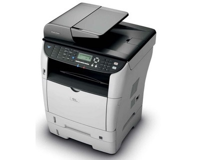Ricoh Aficio SP 3510SF Black and White Multifunction Printer / P