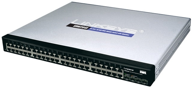 Cisco SRW2048 48-Port Gigabit Switch: WebView / Managed Rack Mou