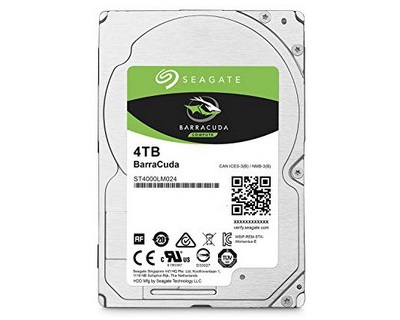 Seagate BarraCuda 4TB (ST4000LM024) 2.5" Hard Drive