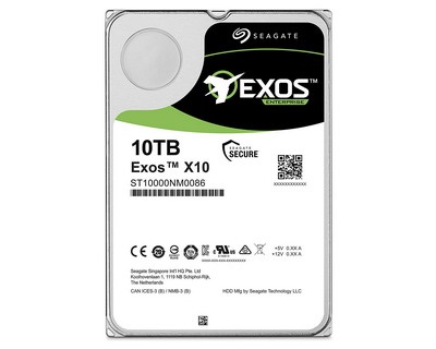 Seagate Exos X10 10TB 3.5" (ST10000NM0086) 512E SATA Enterprise