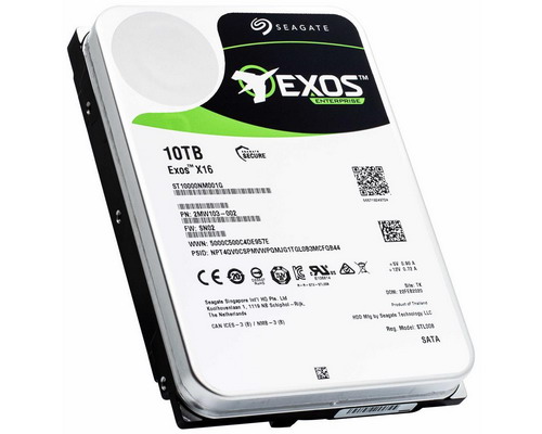 [ST10000NM001G] Seagate Exos X16 10TB 3.5" 512E SATA Enterprise