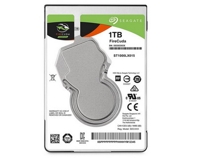 Seagate FireCuda 1TB + 8GB NAND Flash (ST1000LX015) 2.5" Solid S