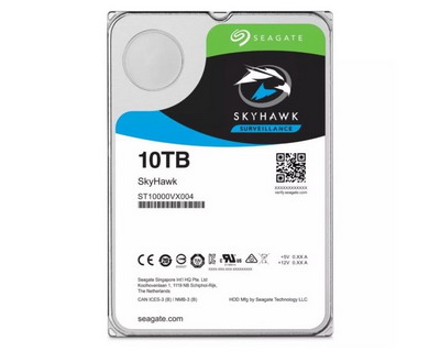 Seagate SkyHawk 10TB (ST10000VX0004) Surveillance Hard Drive