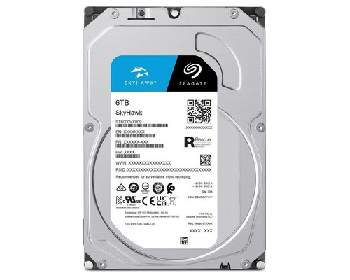 Seagate SkyHawk 6TB (ST6000VX009) Surveillance Hard Drive