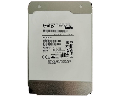 Synology HDD 12TB (HAT5300-12T) Enterprise Hard Drive for NAS