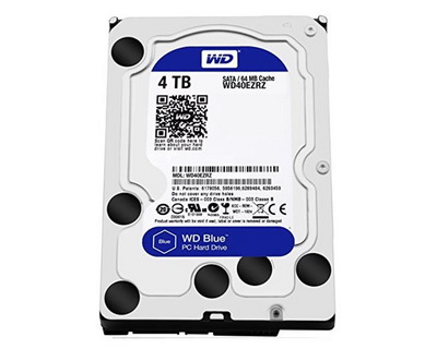 WD Blue 4TB (WD40EZRZ) 3.5" PC HDD 5400rpm/64MB Cache