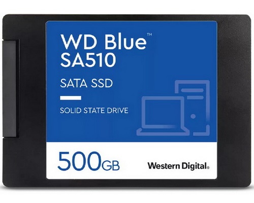 [WDS500G3B0A] WD Blue SA510 500GB 2.5" SATA SSD