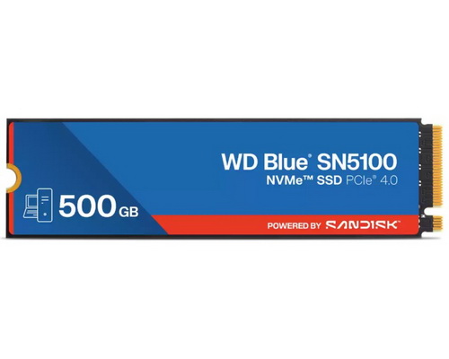 WD Blue SN5100 NVMe SSD - 500GB (WDS500G5B0E-00CPE0)