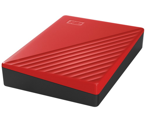 [WDBPKJ0040BRD] WD My Passport 4TB (Red) USB 3.2 Gen 1 Portable