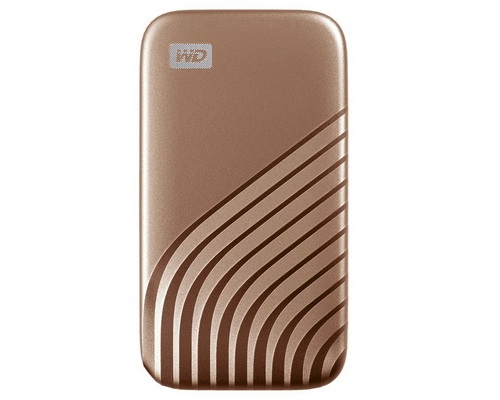 [WDBAGF0010BGD-WESN] WD My Passport SSD 1TB Gold Portable Drive