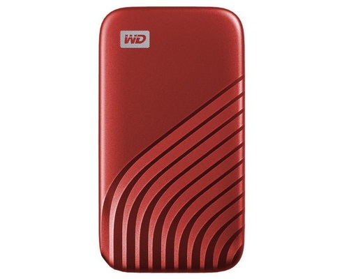 [WDBAGF5000ARD-WESN] WD My Passport SSD 500GB Red Portable Drive