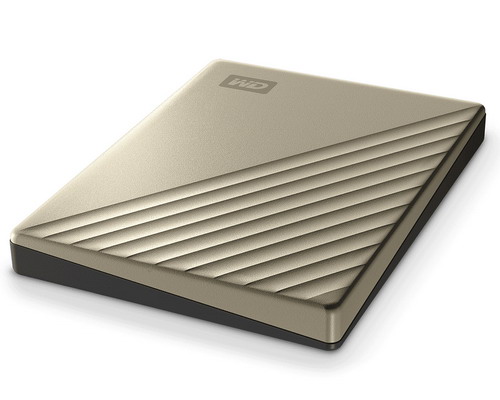 WD My Passport Ultra 2TB Gold (WDBC3C0020BGD) Portable Storage