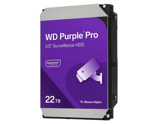 [WD221PURP] WD 22TB Purple Pro Smart Video Hard Drive SATA