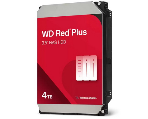 [WD40EFZZ] WD Red Plus 4TB NAS Hard Drive 3.5"