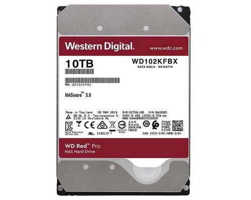 [WD102KFBX] WD Red Pro 10TB NAS Hard Drive 3.5"