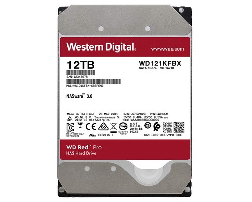 [WD121KFBX] WD Red Pro 12TB NAS Hard Drive 3.5"