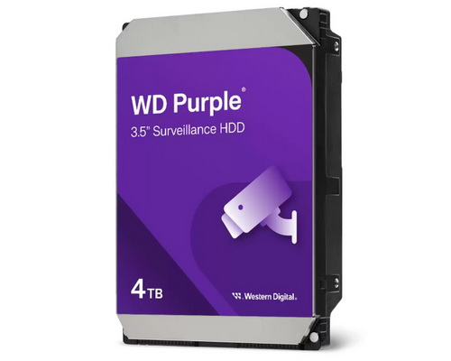 [WD44PURZ] WD Purple 4TB Surveillance Hard Drive